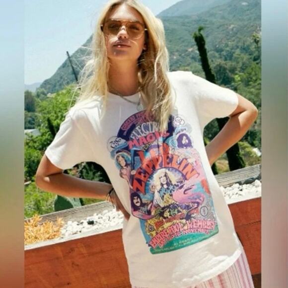 Free People Tops - Free People X Daydreamer Led Zeppelin Electric Magic Weekend Tee
